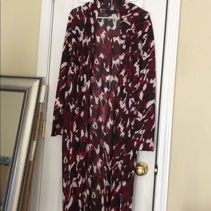 Lane Bryant long lightweight cardigan